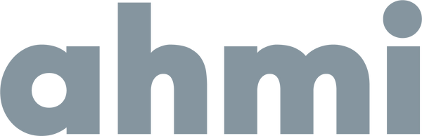 Gray 'ahmi' logo